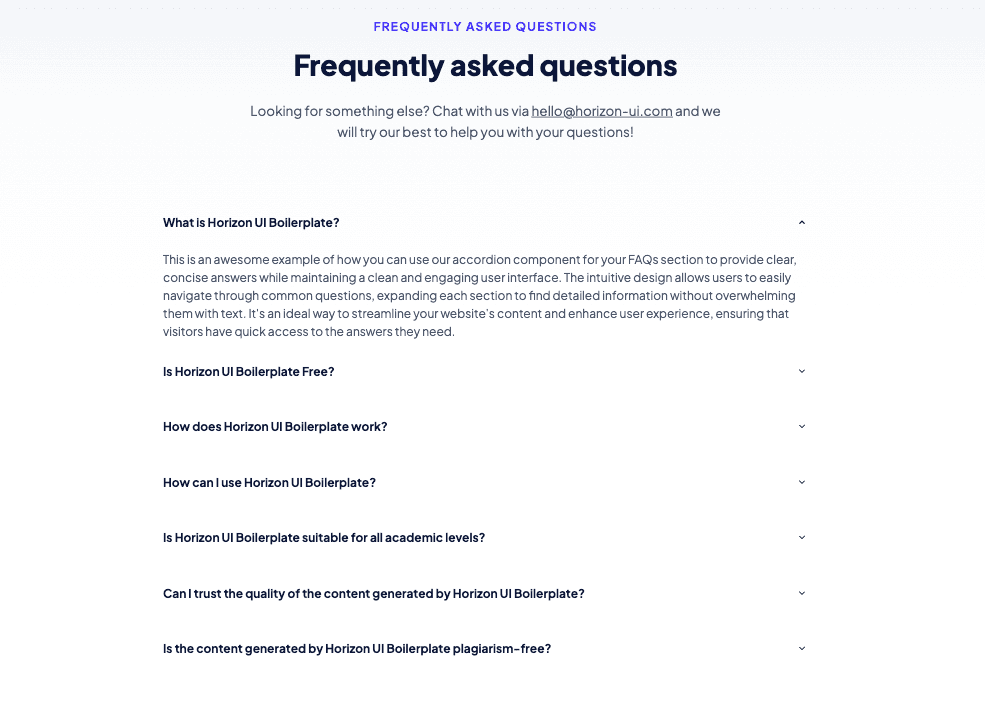 FAQ